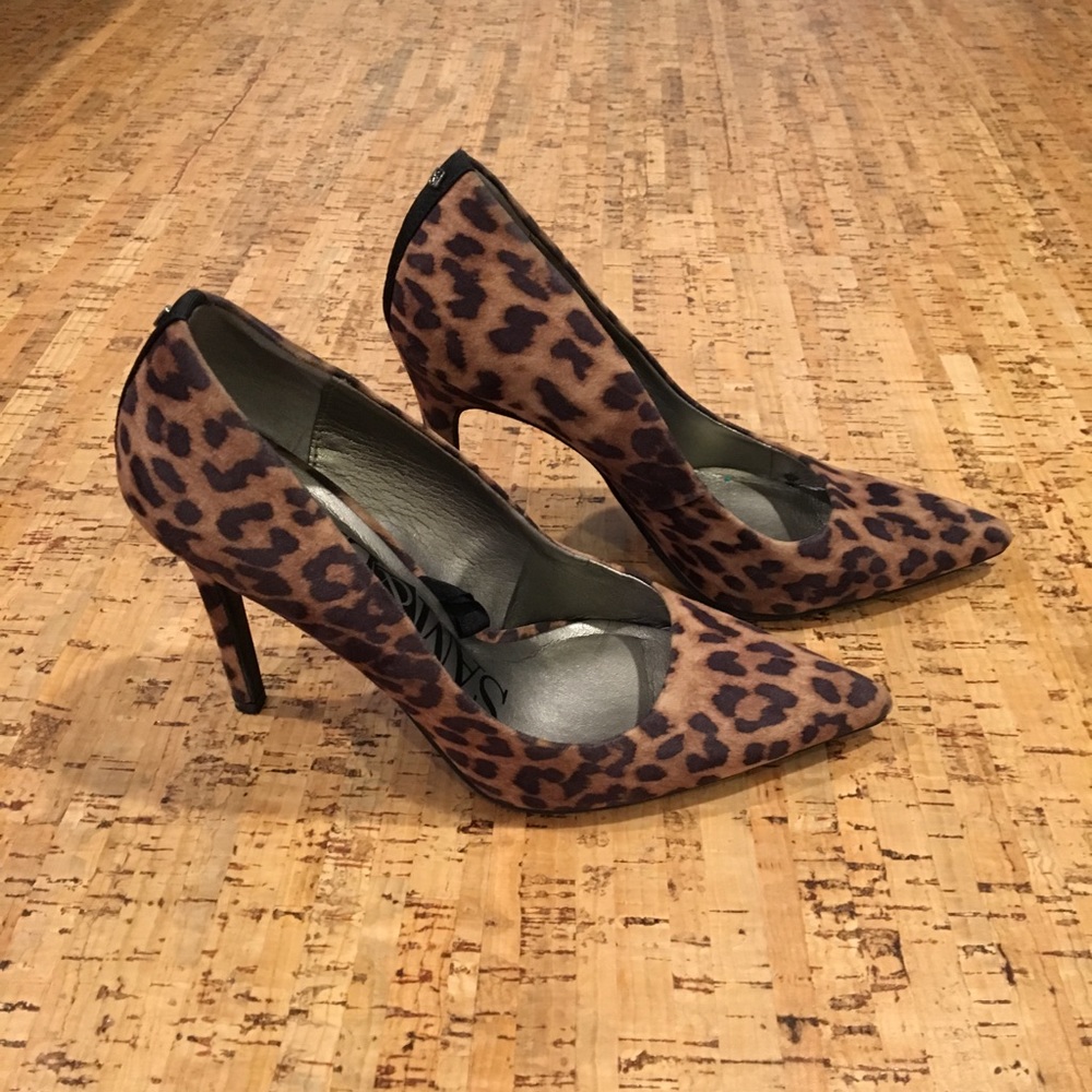 cheetah print stiletto